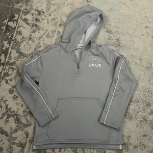 Under Armour - YM - Gray - Sweatshirt Hoodie